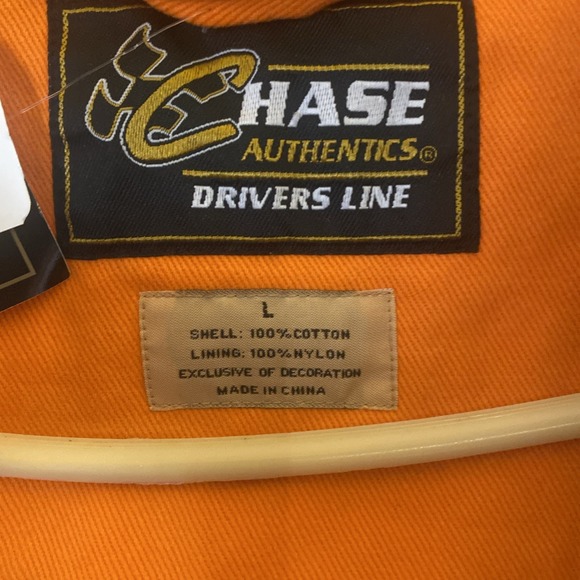 Chase Authentics Tony Stewart Home Depot Nascar Coca Cola Jacket Mens Size L - Picture 11 of 15
